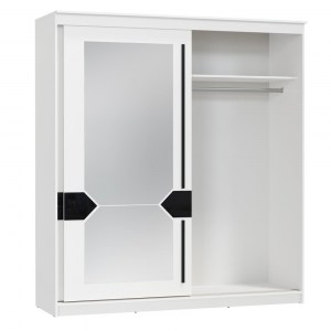 Марко 95.09 Шкаф-купе 2-х дверный (Олмеко) Белый